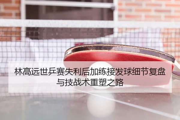 林高远世乒赛失利后加练接发球细节复盘与技战术重塑之路